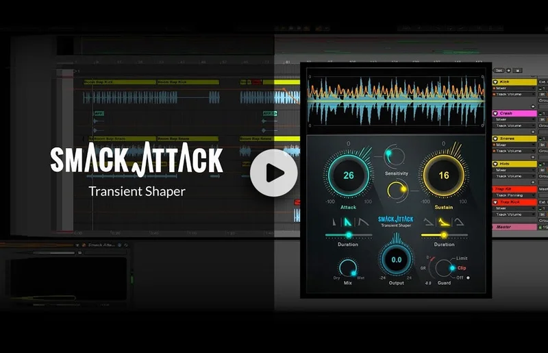 Get Punchier Drums & Percussive Sounds: Smack Attack Transient Shaper