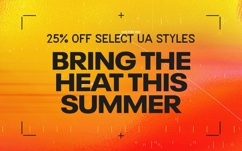 25% OFF SELECT UA STYLES