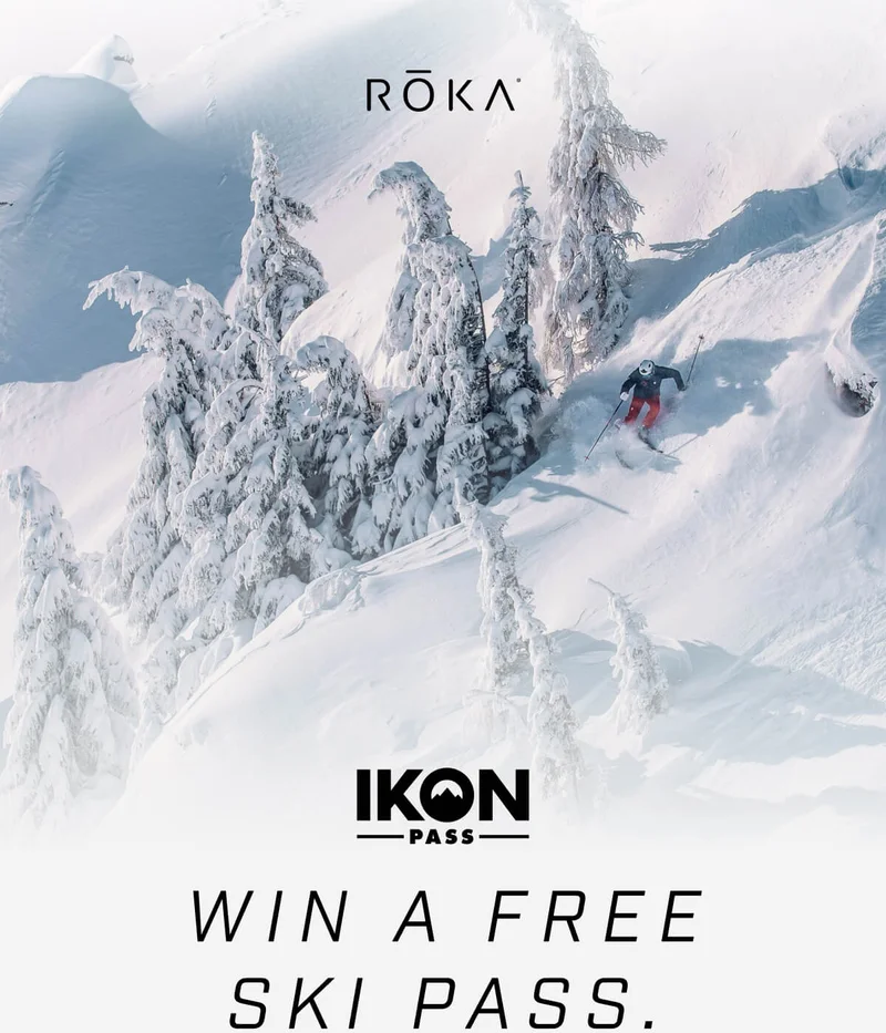 Enter ROKA x IKON Pass Giveaway