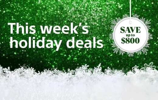 This week's holiday deals: Save up to $800