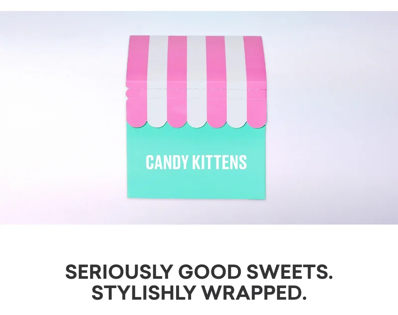 Seriously good sweets. Stylishly wrapped.