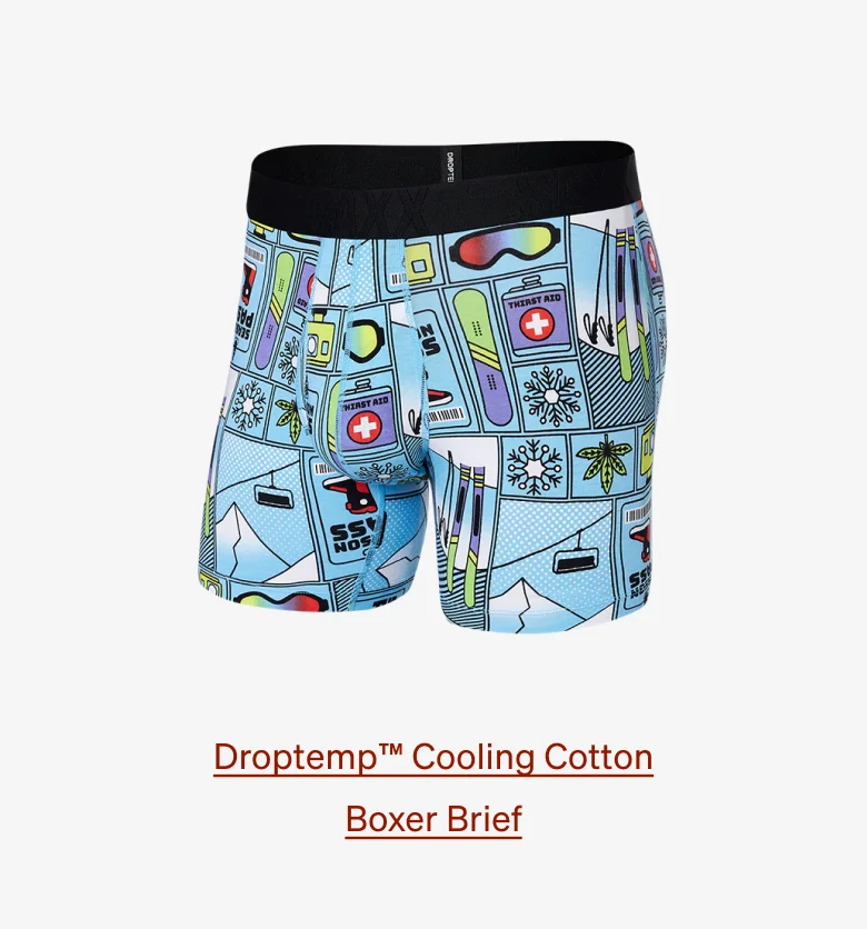 DropTemp Cooling Cotton Boxer Brief