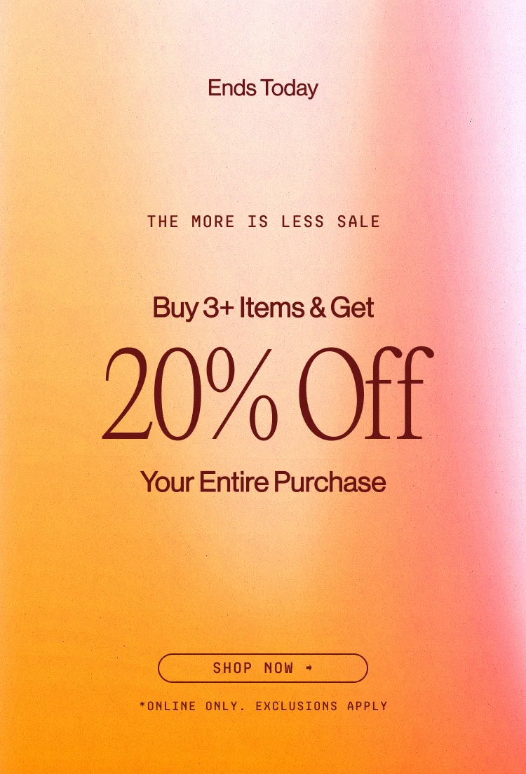 IMAGE-BUY 3, GET 20% OFF