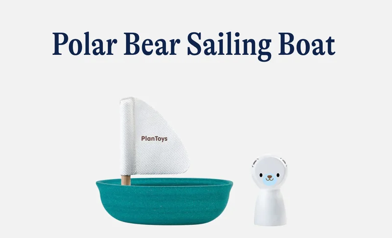 Polar Bear Sailing Boat