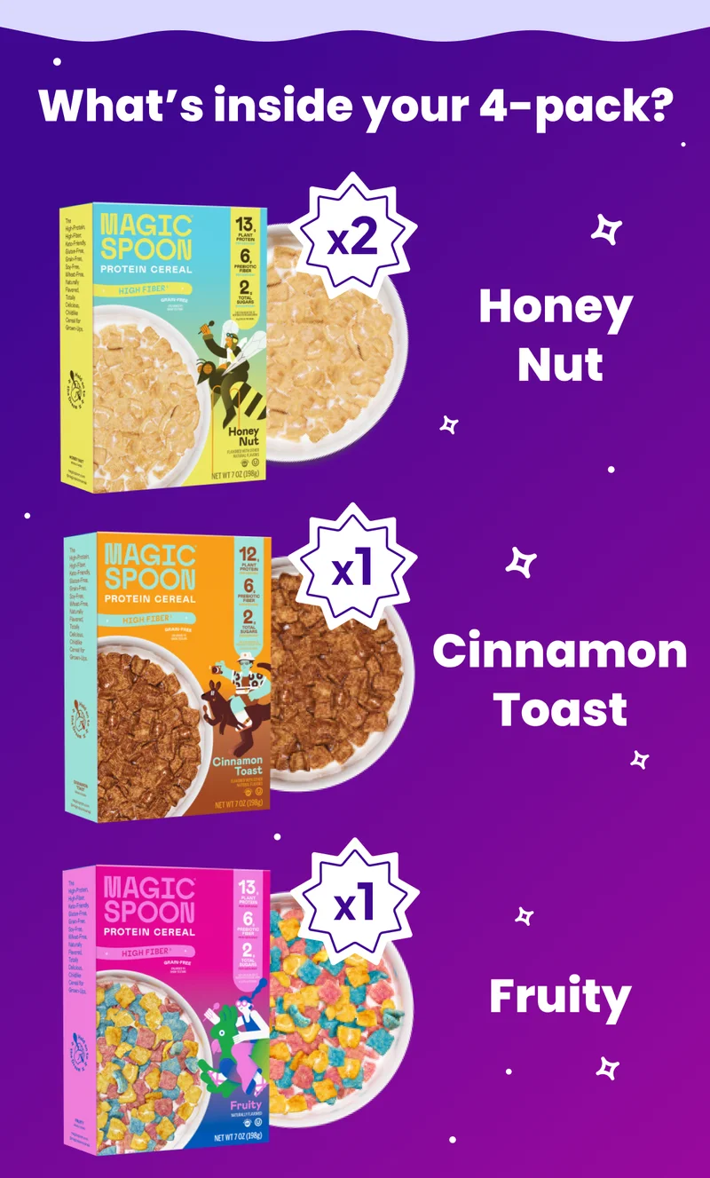 What's inside your 4-pack?