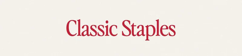 Classic Staples