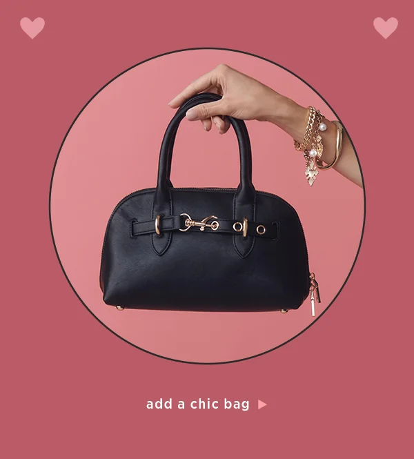 add a chic bag