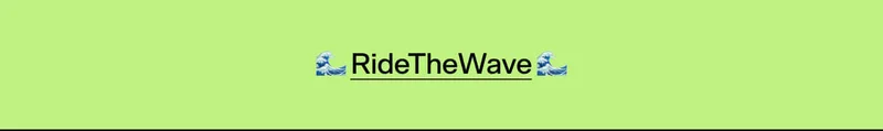 RideTheWave
