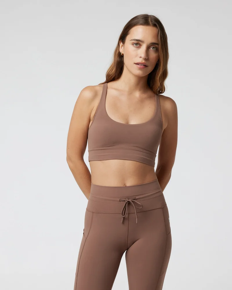 Image of Yosemite Longline Bra | Clove