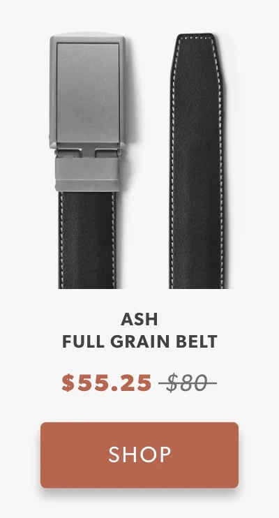 Shop Ash Full Grain Belt
