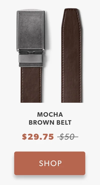 Shop Mocha Brown Belt