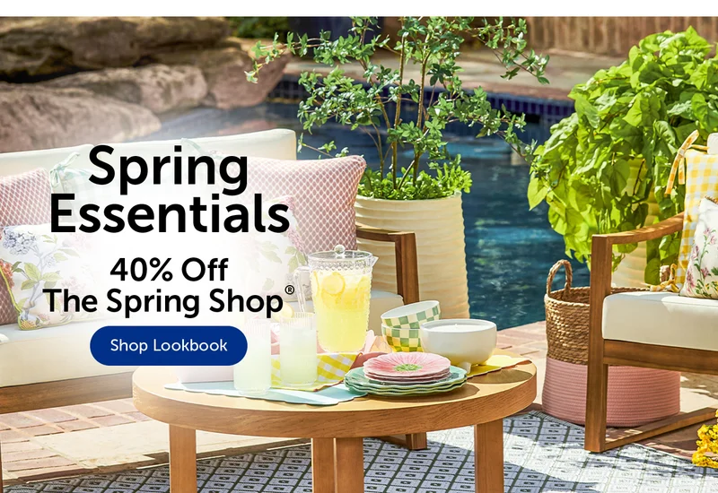 Spring Essentials - 40% Off The Spring Shop®