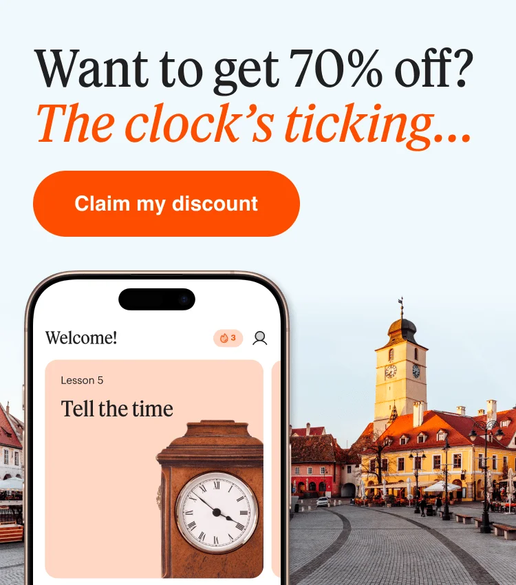 Want to get 70% off? The clock’s ticking…
