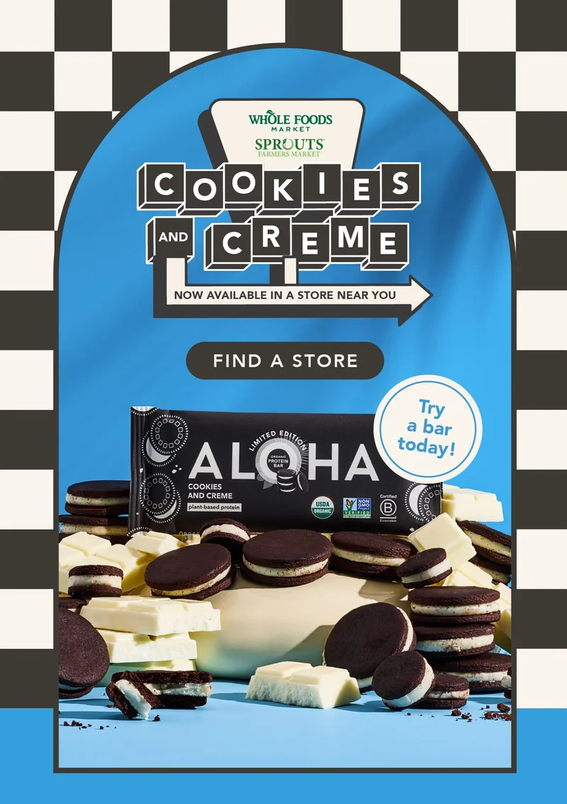 Cookies and Creme is now available in Sprouts and Whole Foods!