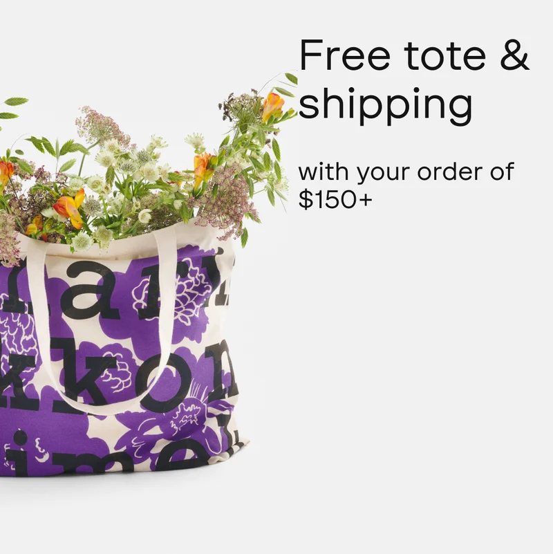Last chance to claim our exclusive tote and free shipping with $150+ orders when you log in.