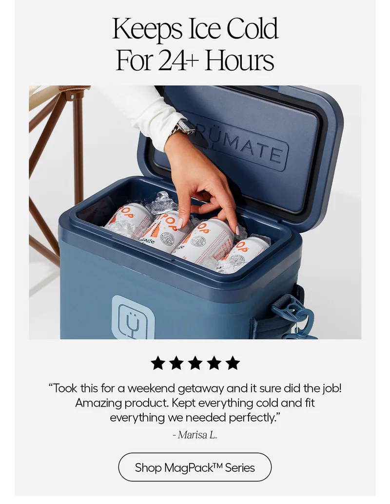 Keep Ice Cold for 24+ Hours - Shop MagPack Series