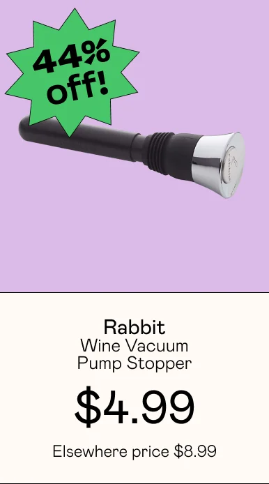 Wine Vacuum Pump Stopper