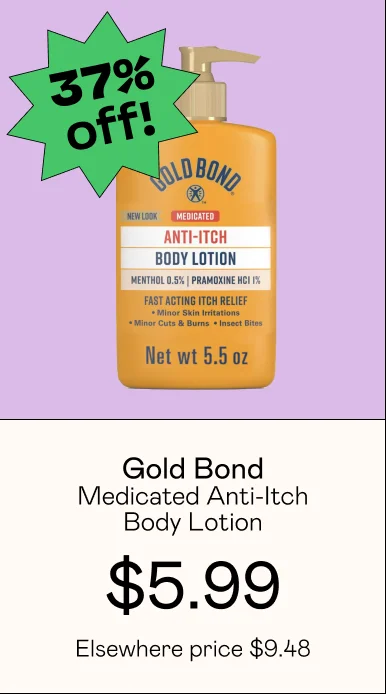 Medicated Anti-Itch Body Lotion