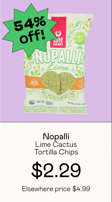 Lime Cactus Tortilla Chips