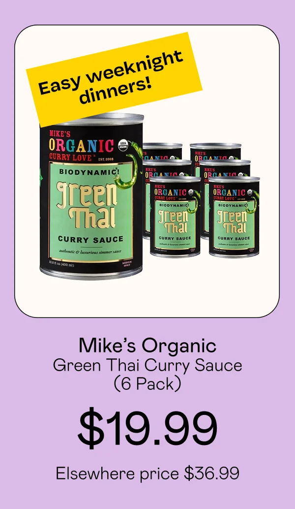 Green Thai Curry Sauce (6 Pack)