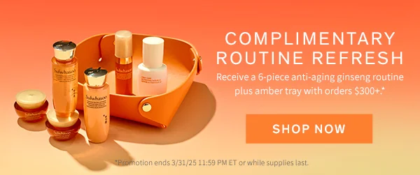 6-piece anti-aging routine w/$300+ purchase