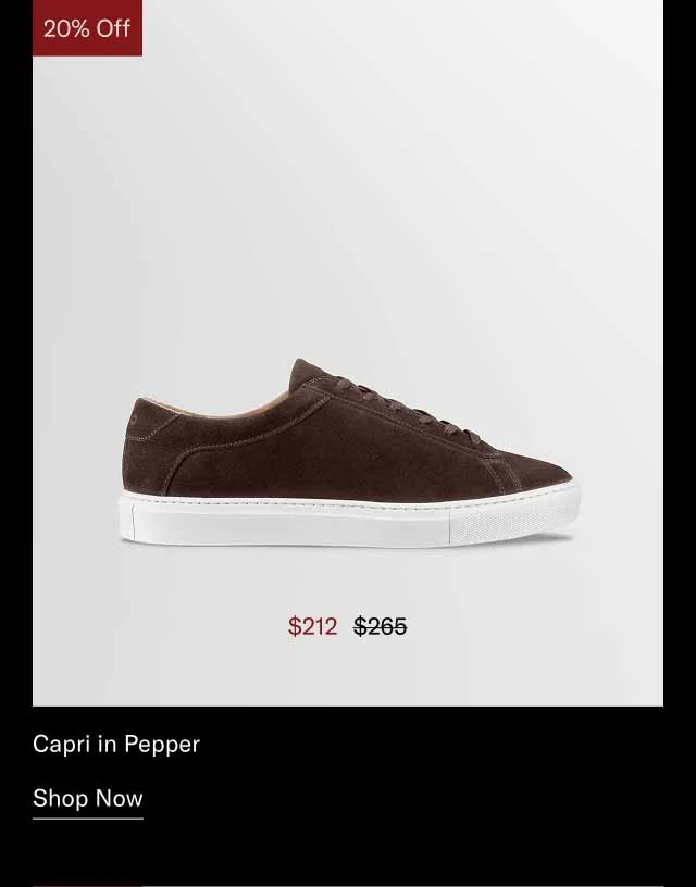 INSTANT BESTSELLERS Capri in Pepper. Shop Now