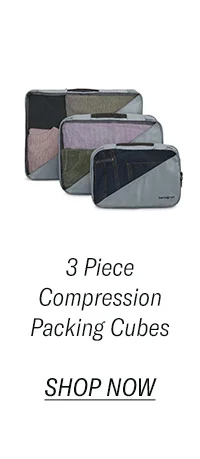 3 Piece Compression Packing Cubes
