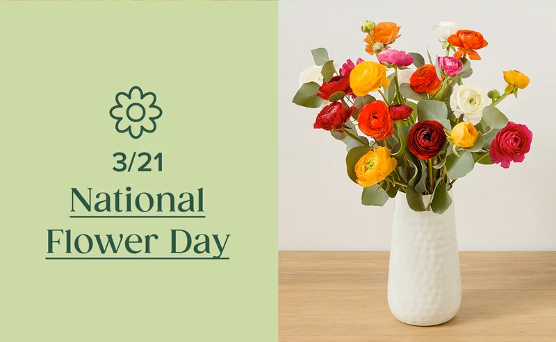 Shop National Flower Day (3/21)
