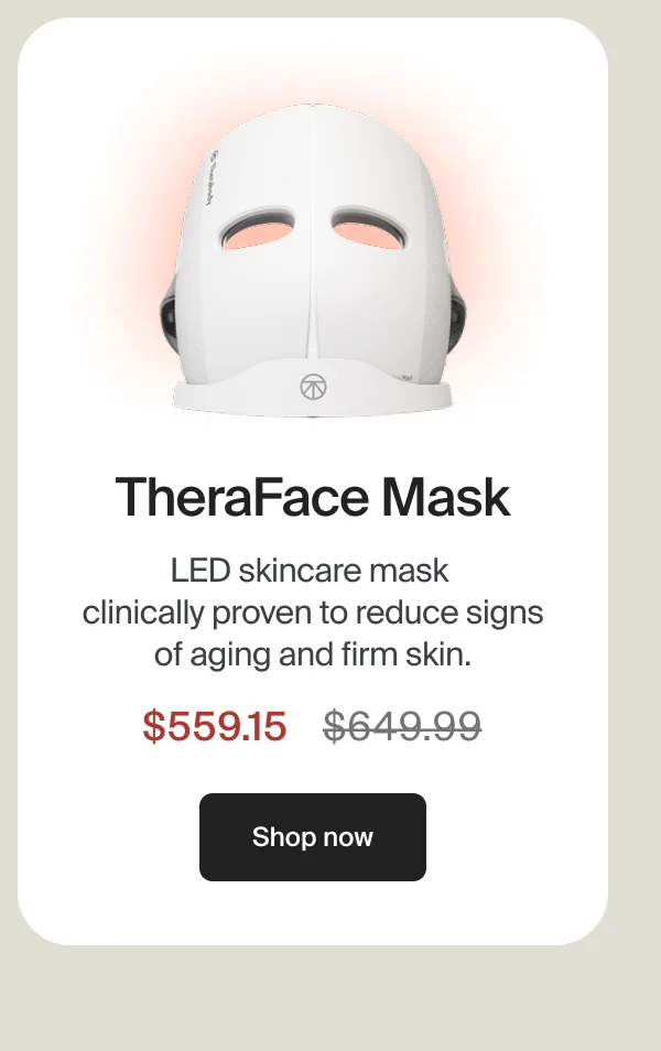 TheraFace Mask | LED skincare mask  clinically proven to reduce signs of aging and firm skin. | $559.15 | Shop now