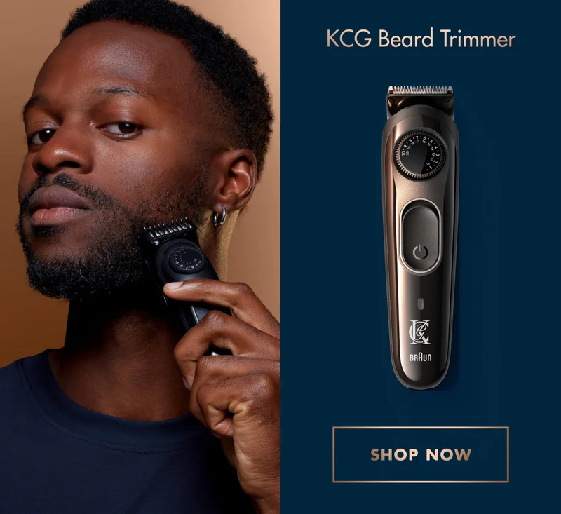 KCG Beard Trimmer. SHOP NOW