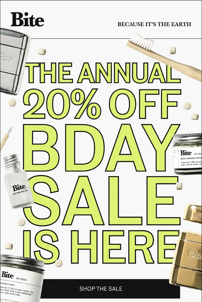 Bday sale