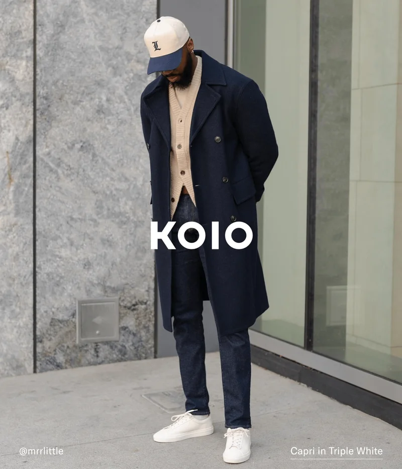 KOIO- @mrrlittle -Capri in Triple White