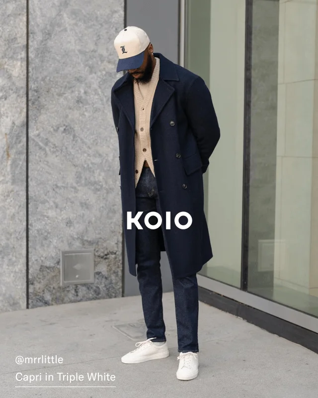 KOIO- @mrrlittle- Capri in Triple White