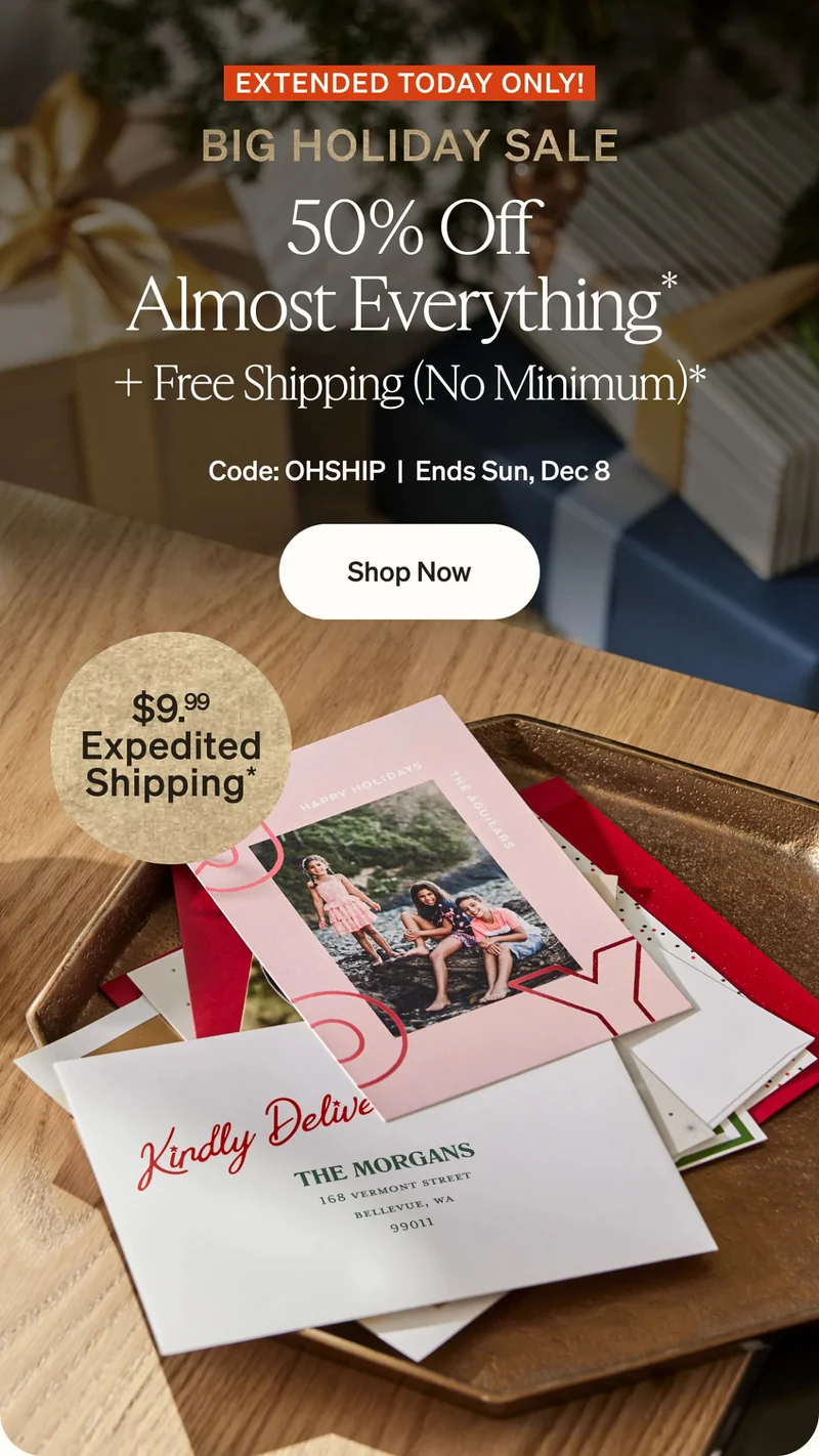 50% Off Almost Everything