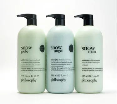 philosophy supersize holiday snow favorites 3pc shower gel 32oz