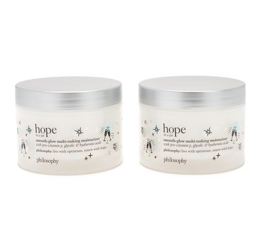 philosophy hope in a jar 8oz mega-sized moisturizer duo