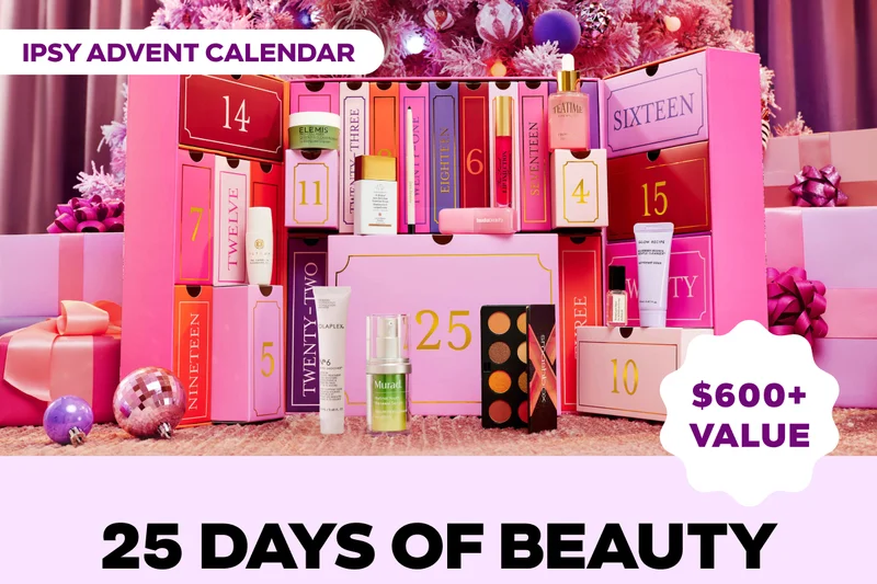 IPSY Advent Calendar - $600+ VALUE. 25 DAYS OF BEAUTY. Our bestseller is back—and sure to sell out. Hurry and unwrap the magic of daily hidden beauty surprises. PEEK AT THE MAGIC