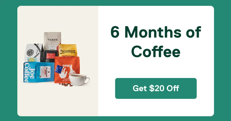 6 Months of Coffee