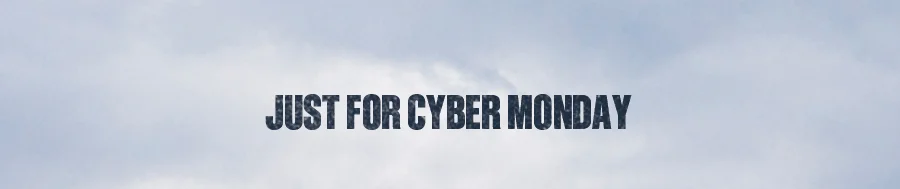 Just for Cyber Monday