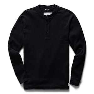 Slub Long Sleeve Henley