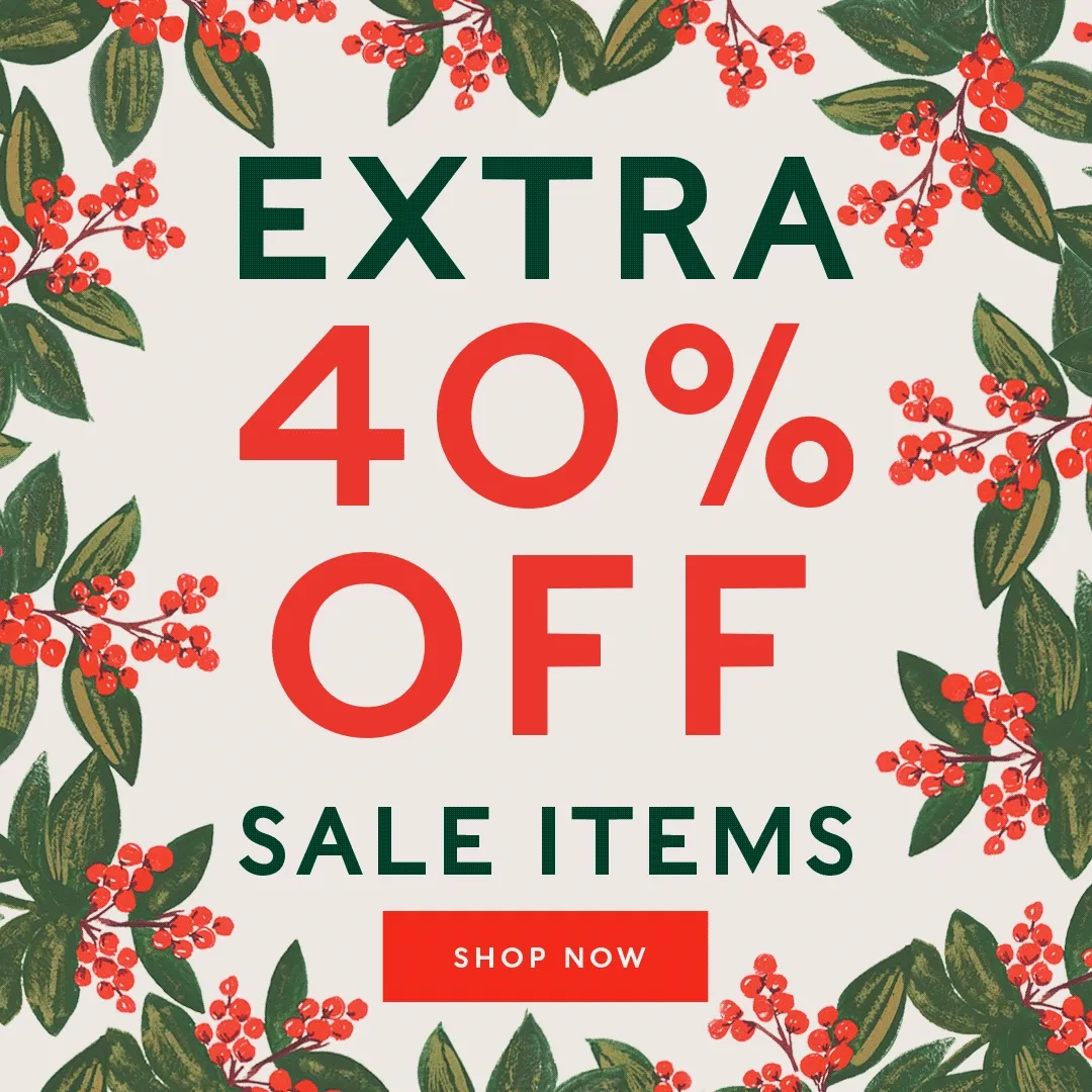 Extra 40% Off Sale Items