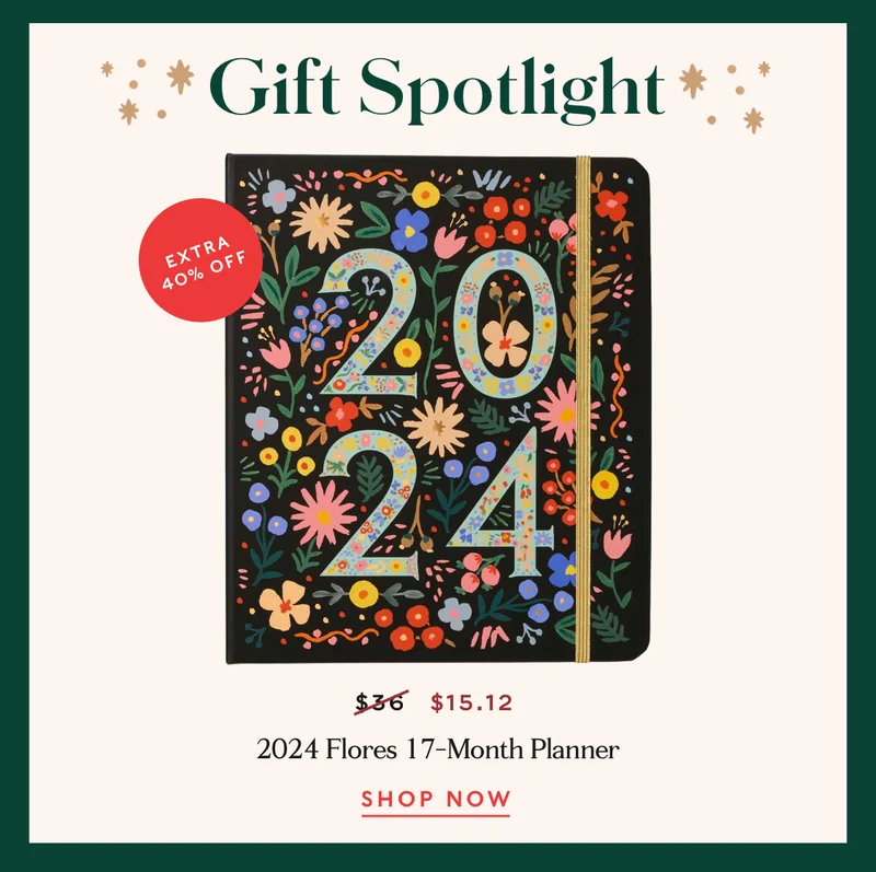2024 Flores 17-Month Planner