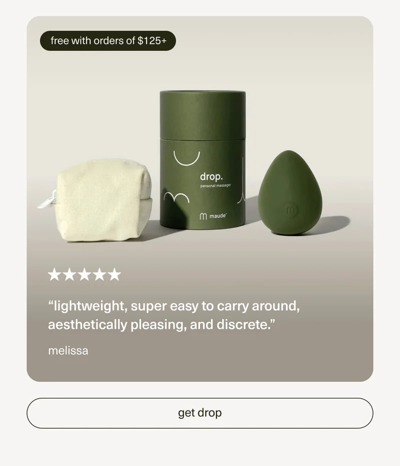 “lightweight, super easy to carry around, aesthetically pleasing, and discrete.” - melissa | [ get drop ]