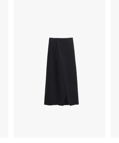 Ponte Pencil Skirt Black