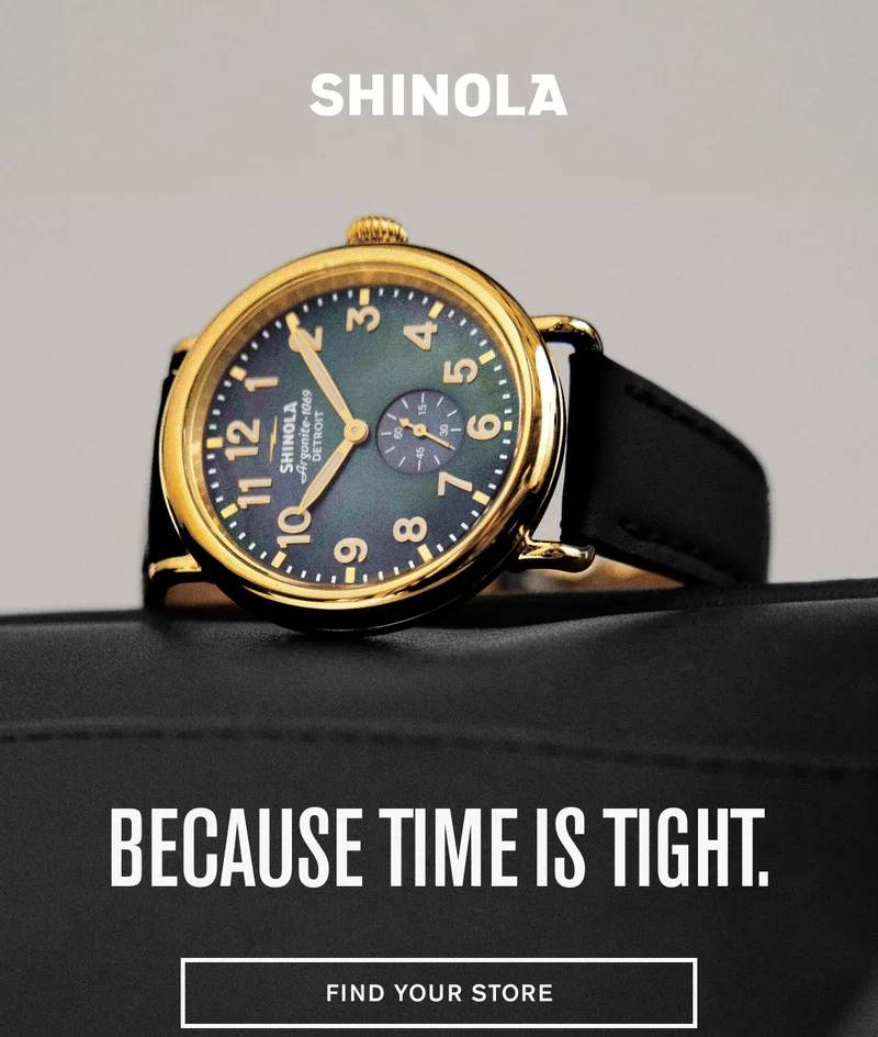 Because Time Is Tight. | Find Your Store