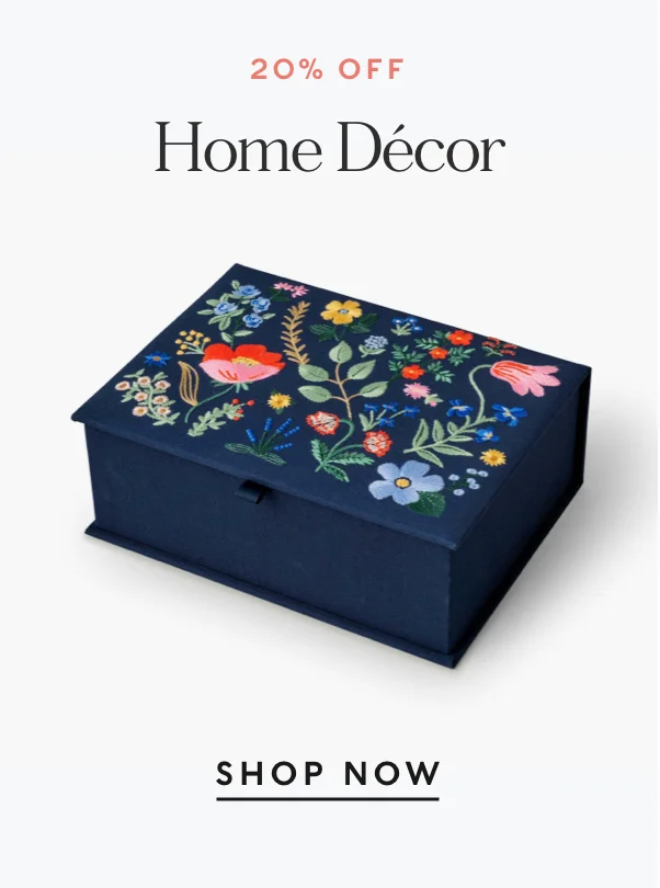 20% Off Home Decor