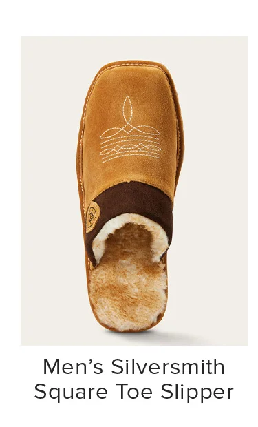 Men’s Silversmith Square Toe Slipper