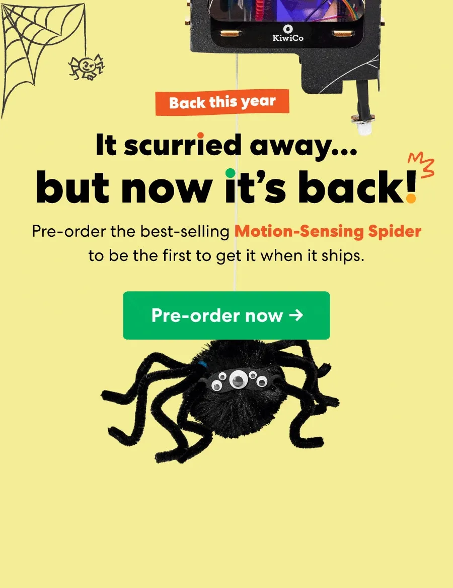Back this year It scurried away... but now it's backl