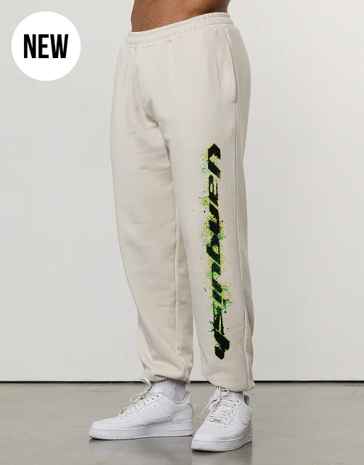 ACID OFF WHITE OVERSIZED SWEATPANTS