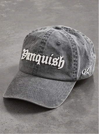 Vanquish Washed Black Cap